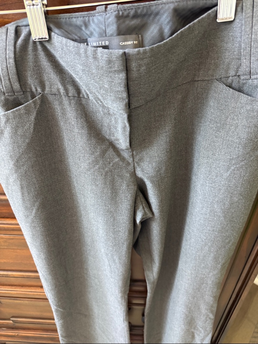 LIMITED Gray Cassidy Fit Dress Pants